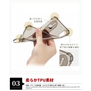 iPhone 全シリーズ ベルト付き クリア ...の詳細画像5