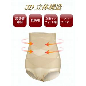 骨盤ガードル ウエスト ソフト 補正下着 ぽっ...の詳細画像2