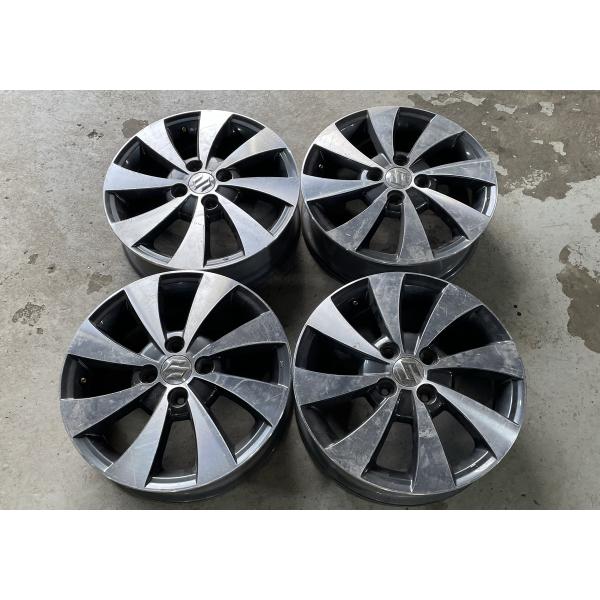 ※掲載取り下げ！在庫一掃セール！12/9まで在庫全処分※【W-012】スズキ純正ホイール☆14×4....