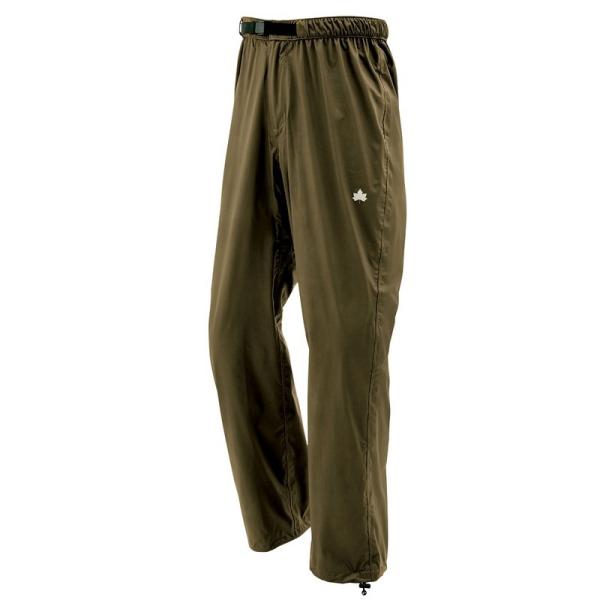 ロゴス 4WAYストレッチパンツ イータ カーキ M