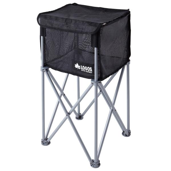 ロゴス マルチスタンドボックス 食材や食器等を入れられるマルチボックス メッシュ製ボックスは着脱可能...