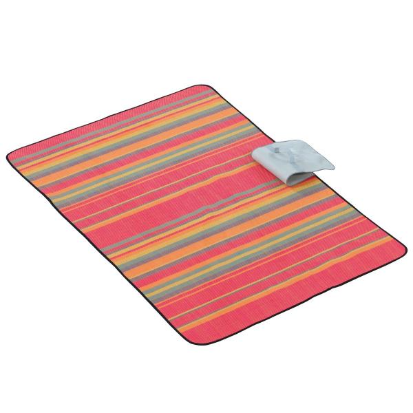 ロゴス ピクニックサーモマット（100×155cm）テント内など屋内に最適なシートラグ、野外使用もO...