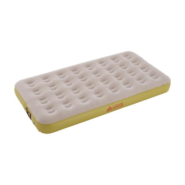 ロゴス どこでもオートベッド100  電動ポンプ内蔵のエアベッド ボタン一つで約2分で自動空気注入 ...