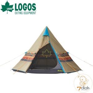 ロゴス LOGOS ナバホティピー400 ティピーテントTepee 400 形と柄が
