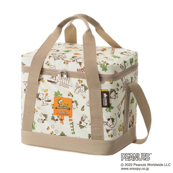 ロゴス SNOOPY ソフトクーラー-BB 折りたたみはスリム収納 スヌーピーの可愛いソフトクーラー...