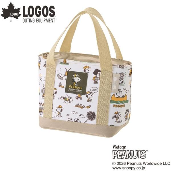 LOGOS ロゴス SNOOPY トートクーラー スヌーピー クーラーバッグ トートクーラーバッグ ...