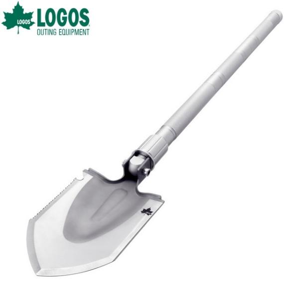 ロゴス LOGOS the ショベル 本格ショベルがコンパクトに収納 エマージェンシーホイッスル付 ...