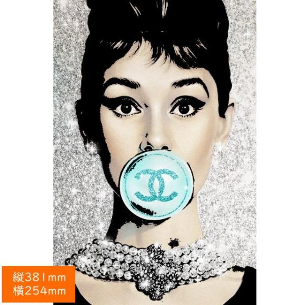 アモアアート AMOUR ART AUDREY BUBBLE ハリウッド女優オードリーヘップバーンと...