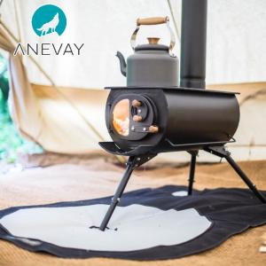 ANEVAY/アネヴェイ Frontier Plus Stove/フロンティアプラスストーブ 薪ストーブ キャンプ薪ストーブ テントストーブ 3本脚の独創的デザインの英国ブランドの商品画像