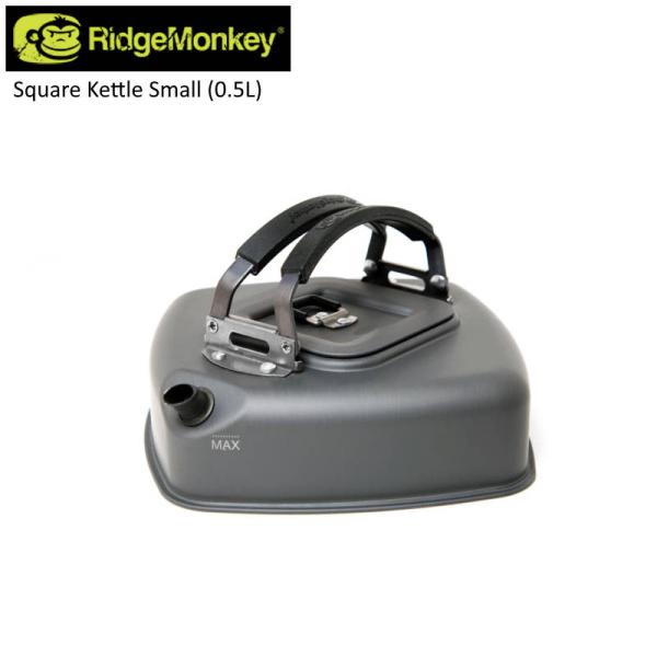 RidgeMonkey/リッジモンキー スクエアケトルスモール(0.5L) 500mlのスクエア型の...
