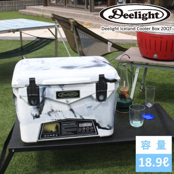 Deelight/ディーライト クーラーボックス20QT Iceland Cooler Box  ア...