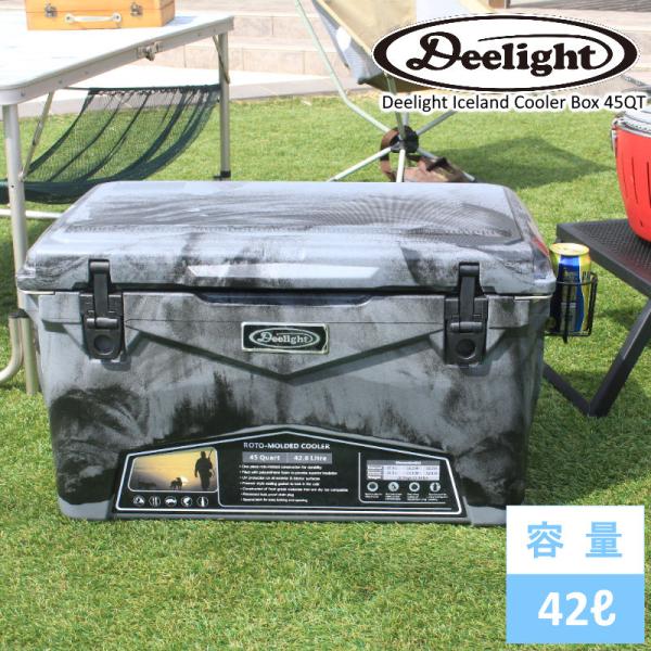 Deelight/ディーライト クーラーボックス45QT Iceland Cooler Box アイ...