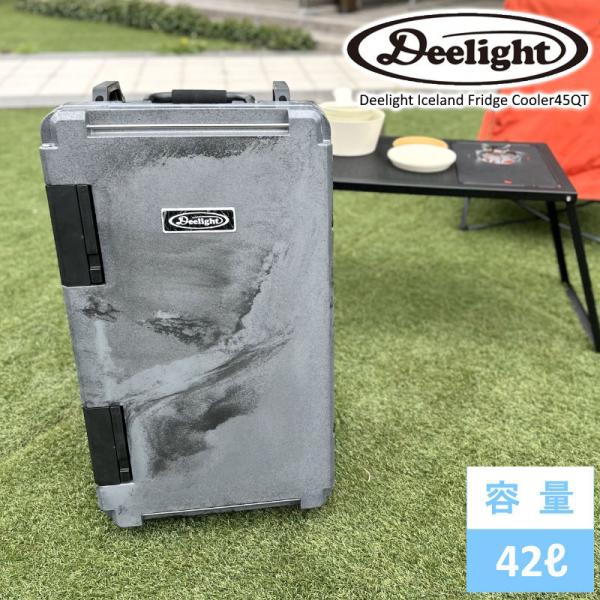 Deelight/ディーライト フリッジクーラーボックス45QT Iceland Fridge Co...