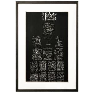 ジャン＝ミシェル バスキア Tuxedo 1982-3 タキシード アート パネル 壁掛けアート 近代アート ウォールアート インテリア  Jean＝Mechel Basquiat｜7dials