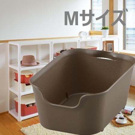 収納ボックスＫａｔａｓｕ（カタス）ハコ Ｍサイズ ホワイト/ブラウン/イエロー/ブルー/ピンク カラ...