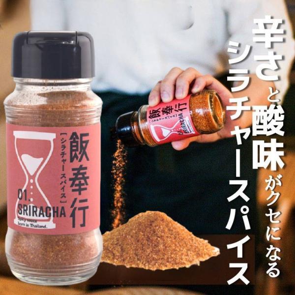飯奉行 シラチャースパイス 90g 辛さと酸味がクセになるタイ発祥のホットチリソースをパウダースパイ...
