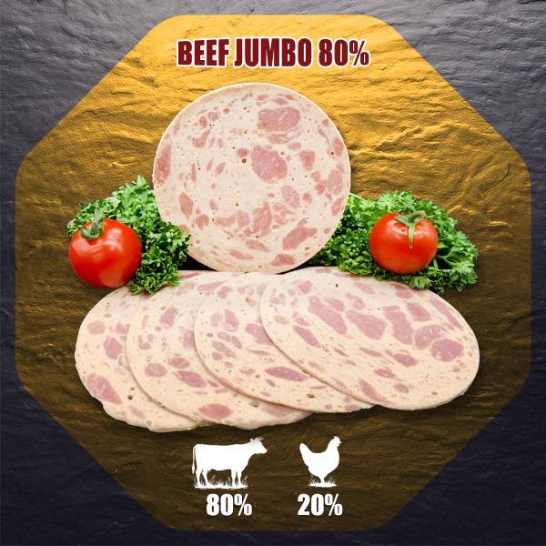 7HAM ビーフジャンボ 80% 牛肉80%使用 プレスハム スライス 200g ハラール 豚肉不使...