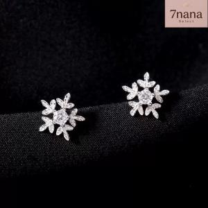 ピアス 雪の結晶 スノーフレーク モチーフ シ...の詳細画像5