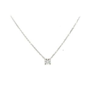 4℃（ヨンドシー） ダイヤモンドネックレス ハートモチーフ PT850