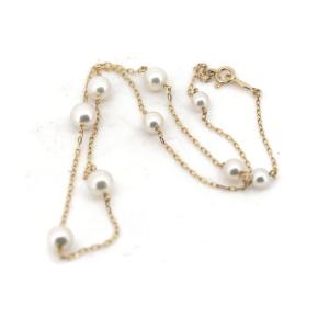 TASAKI（タサキ） ヴァリエ パール クリスタル ネックレス 真珠 7.2