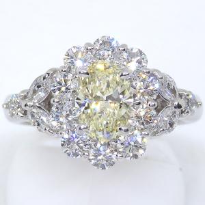 AHKAH アーカー PEME ダイヤリング 0.206/0.1ct K18WG 重量1.5g 約5.5