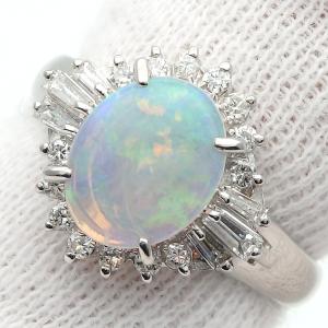 PT 0.4ct アレキサンドライトリング ダイヤ 0.3ct プラチナ : Japan