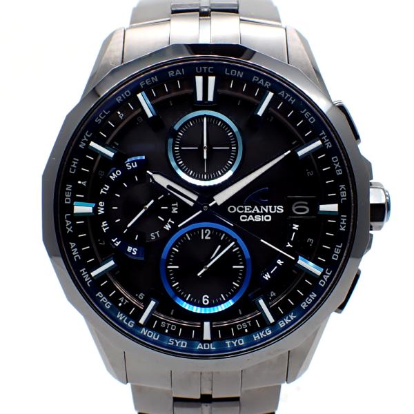 CASIO OCEANUS カシオ オシアナス ブラックマンタ OCW-S3001B-1AJF メン...