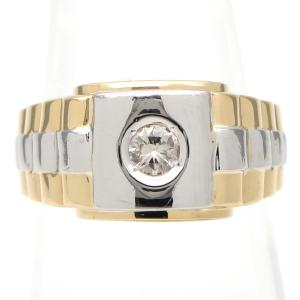 K18YG イエローゴールド リング・指輪 ダイヤモンド1.00ct 21号 18.9g  