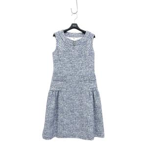 Rene ルネ 22AW ノースリーブツイードワンピース 6246010 Rene ルネ 22AW ノースリーブツイードワンピース 6246010
