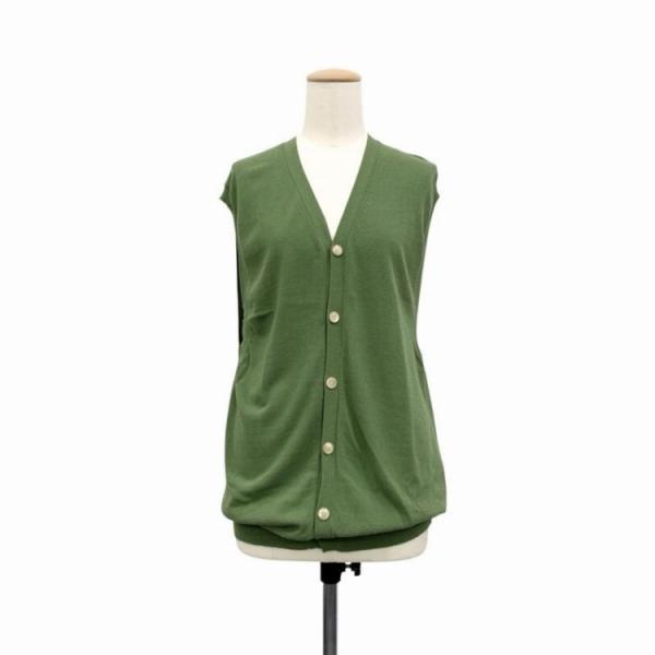 2024SS AURALEE オーラリー SUPER HARD TWIST WOOL KNIT V-...