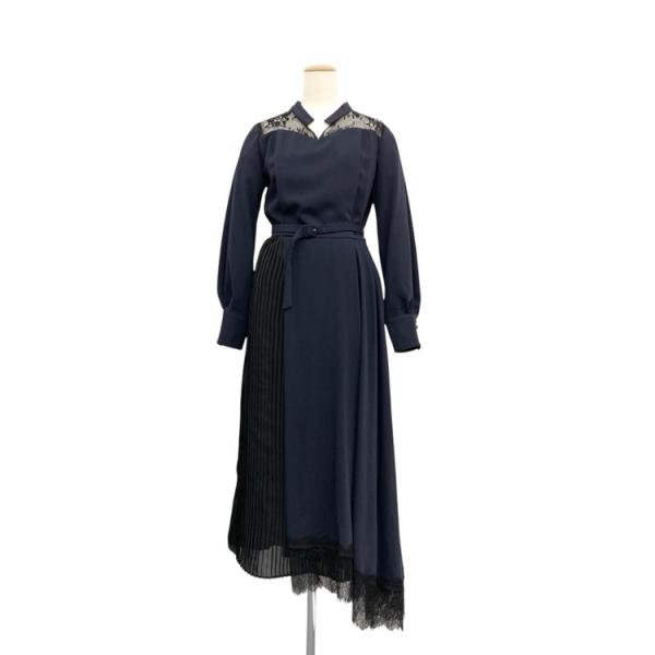 AMERI アメリ ヴィンテージ PLEATS ASYMMETRY DRESS プリーツアシンメトリ...