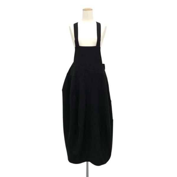 ENFOLD エンフォルド JUMPER-SKIRT ジャンパースカート ワンピース ブラック 36...