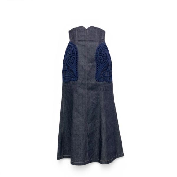 未使用品 Mame Kurogouchi マメクロゴウチ Cord Embroidery Detai...