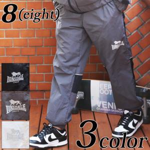 トレーニングパンツ メンズ LONSDALE ロゴ ナイロン｜8-eight