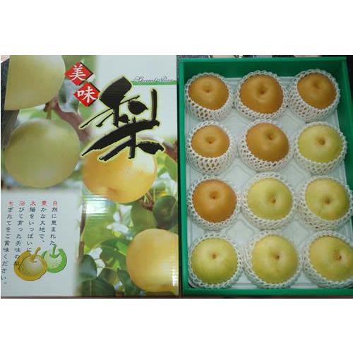 2026年9月分予約 最高品質詰め合わせ 二十世紀梨 豊水梨 約5キロ大玉12個前後化粧箱入 贈答向...