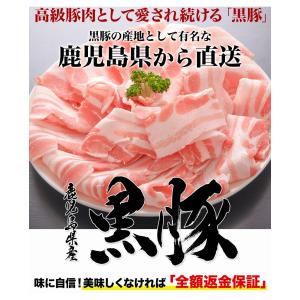鹿児島 黒豚 バラ 切り落とし 400g 豚肉 ギフト 産地直送 * ふるさと納税 ではあ...