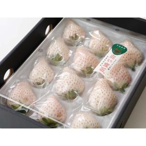 2027年分予約 佐賀産 白い宝石 苺 大粒9〜18粒 約450g 化粧箱入 いちご イチゴ ...