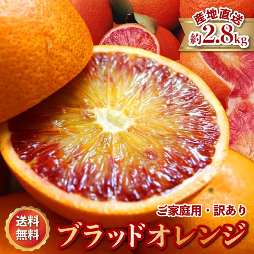 2025年4月分予約 減農薬 愛媛産 タロッコ ブラッドオレンジ 約2.8kg 訳あり ワックス不使...