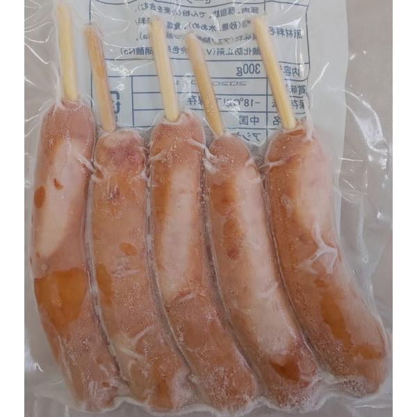 串付　粗挽きポークソーセージ　300ｇ（5本）×64Ｐ（Ｐ460円税別）業務用　ヤヨイ