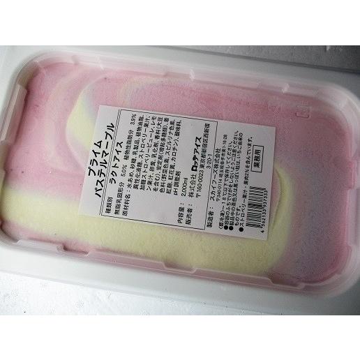 ロッテ　プライム　パステルマーブル（アイスクリーム）2000ml×8個（個1391円税別）業務用　ヤ...