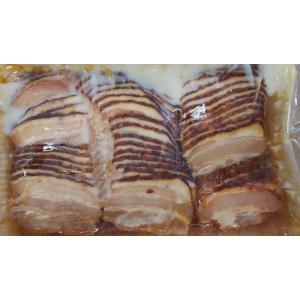 冷凍　あぶり焼きチャーシュースライス（トレー入れ）500ｇ×20Ｐ（Ｐ1200円税別）業務用　ヤヨイ