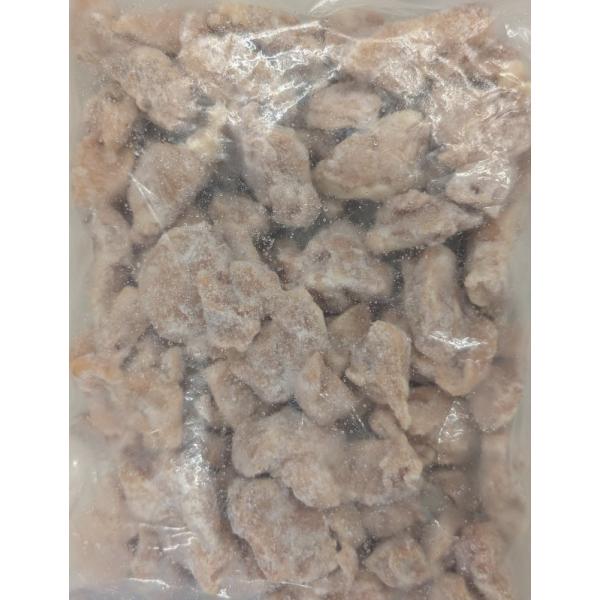 国内加工　鶏もも肉　皮なし切身　20-25ｇ　1000g×16P（P600円税別） 加熱済み ブラジ...