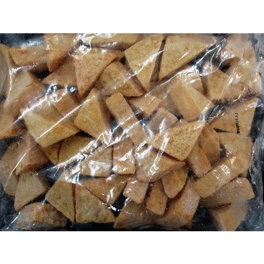 煮炊き　絹厚揚げ/三角　1ｋｇ（約50個）×12Ｐ（Ｐ870円税別）業務用　ヤヨイ