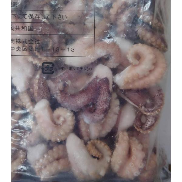 岩たこ　2本足カット　2ｋｇ（足10-15ｇ）×5Ｐ（Ｐ6000円税別）冷凍　業務用　ヤヨイ　※他サ...