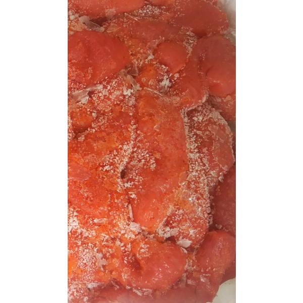 ロシア産　辛子明太子　切子又はバラ子　2kg×5P（P3,640円税別）冷凍　業務用　ヤヨイ