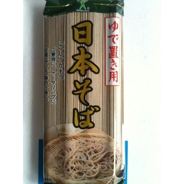 池島フーズ　ゆで置き用　日本そば　乾麺　400ｇ×30Ｐ（Ｐ395円税別）常温　業務用　ヤヨイ