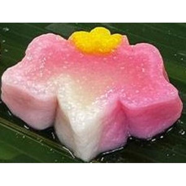 岡井　あやめ麩　ピンク　小　20本×8箱（箱5,000円税別）本約Ф2ｃｍ×約19ｃｍ　特注　冷凍　...