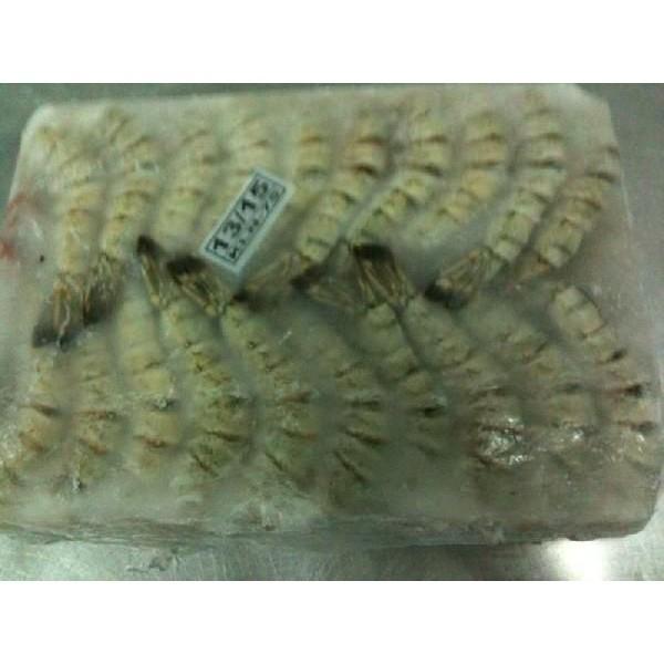 一級品　13-15ブラックタイガー無頭　1.8ｋｇ（約56匹）×６枚（枚5400円税別）業務用　ヤヨ...