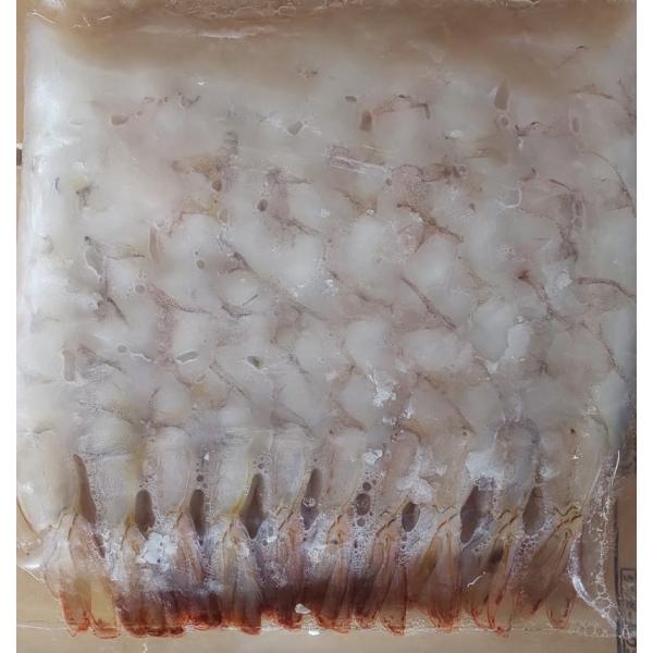 8-12VM(バナメイ）伸ばし海老　10尾（尾27ｇ）x32ｐ（ｐ850円税別）業務用　ヤヨイ