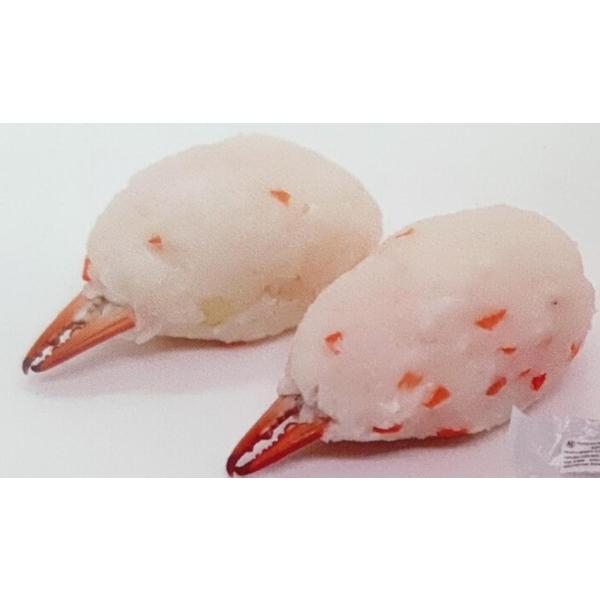 大人気　爪付きカニしんじょう　10個（個約20ｇ）×40P（P540円税別）　業務用　ヤヨイ